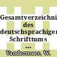 Gesamtverzeichnis des deutschsprachigen Schrifttums ausserhalb des Buchhandels (GVB) 1966 - 1980. Vol 0007 : Doku - Eng.