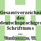 Gesamtverzeichnis des deutschsprachigen Schrifttums ausserhalb des Buchhandels (GVB) 1966 - 1980. Vol 0010 : Fue - geso.