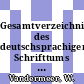 Gesamtverzeichnis des deutschsprachigen Schrifttums ausserhalb des Buchhandels (GVB) 1966 - 1980. Vol 0012 : Hat - infim.