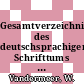 Gesamtverzeichnis des deutschsprachigen Schrifttums ausserhalb des Buchhandels (GVB) 1966 - 1980. Vol 0032: Sachregister : Eil - Flo.