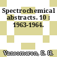 Spectrochemical abstracts. 10 : 1963-1964.