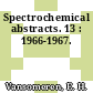 Spectrochemical abstracts. 13 : 1966-1967.
