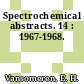 Spectrochemical abstracts. 14 : 1967-1968.