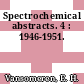 Spectrochemical abstracts. 4 : 1946-1951.
