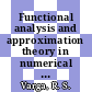 Functional analysis and approximation theory in numerical analysis: conference : Boston, MA, 20.07.70-24.07.70.