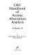 CRC handbook of atomic absorption analysis. 1.