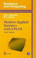 Modern applied statistics with S-plus /