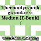 Thermodynamik granularer Medien [E-Book] /