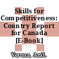Skills for Competitiveness: Country Report for Canada [E-Book] /