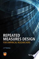 Repeated measures design for empirical researchers [E-Book] /