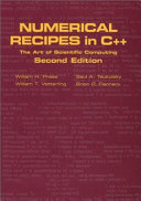 Numerical recipes in C++ : the art of scientific computing /
