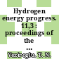 Hydrogen energy progress. 11,3 : proceedings of the 11th World Hydrogen Energy Conference Stuttgart, Germany 23-28 June 1996 : WHEC /