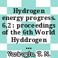 Hydrogen energy progress. 6,2 : proceedings of the 6th World Hyddrogen Energy Conference Wien, 20.7. - 24.7.86.