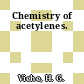 Chemistry of acetylenes.