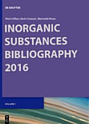 Inorganic substances bibliography 2016 [E-Book] /