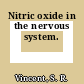 Nitric oxide in the nervous system.