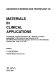 Materials in clinical applications : proceedings of Topical Symposium XI - "Materials in Clinical Applications" of the Forum on New Materials of the 9th CIMTEC - World Congress and Forum on New Materials : Florence, Italy June 14-19, 1998 /