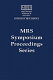 Thin films - stresses and mechanical properties. 8 : symposium held November 29-December 3, 1999, Boston, Massachusetts, USA : [1999 MRS fall meeting] /