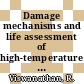 Damage mechanisms and life assessment of high-temperature components / [E-Book]