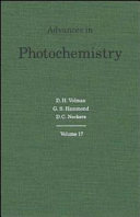Advances in photochemistry. 17 /