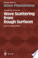 Wave Scattering from Rough Surfaces [E-Book] /