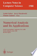 Numerical Analysis and Its Applications [E-Book] : First International Workshop, WNAA'96, Rousse, Bulgaria, June 24-26, 1996 Proceedings /