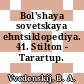 Bol'shaya sovetskaya ehntsiklopediya. 41. Stilton - Tarartup.