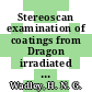 Stereoscan examination of coatings from Dragon irradiated fuel particles [E-Book]