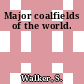 Major coalfields of the world.