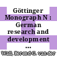 Göttinger Monograph N : German research and development on rotary-wing aircraft (1939-1945) [E-Book] /