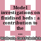 Model investigations on fluidised beds : a contribution to the coating of nuclear fuel particles [E-Book] /