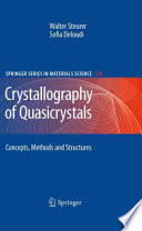Crystallography of Quasicrystals [E-Book] : Concepts, Methods and Structures /