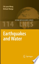 Earthquakes and Water [E-Book] /