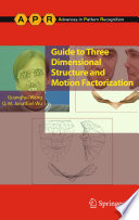 Guide to Three Dimensional Structure and Motion Factorization [E-Book] /