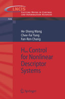 $\mathcal{H}_\infty$Control for Nonlinear Descriptor Systems [E-Book] /