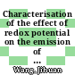 Characterisation of the effect of redox potential on the emission of greenhouse gases using wireless sensing techniques [E-Book] /