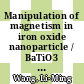 Manipulation of magnetism in iron oxide nanoparticle / BaTiO3 composites and low-dimensional iron oxide nanoparticle arrays [E-Book] /