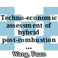 Techno-economic assessment of hybrid post-combustion carbon capture systems in coal-fired power plants and steel plants /