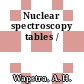 Nuclear spectroscopy tables /