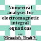 Numerical analysis for electromagnetic integral equations / [E-Book]