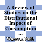 A Review of Studies on the Distributional Impact of Consumption Taxes in OECD Countries [E-Book] /