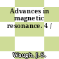 Advances in magnetic resonance. 4 /