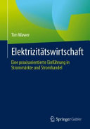 Elektrizitätwirtschaft : eine praxisorientierte Einführung in Strommärkte und Stromhandel /