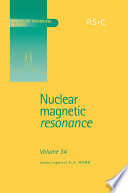 Nuclear magnetic resonance. Volume 34, A review of the literature published between June 2003 and May 2004 / [E-Book]