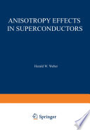 Anisotropy Effects in Superconductors [E-Book] /