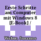 Erste Schritte am Computer mit Windows 8 [E-Book] /