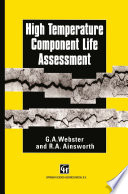High Temperature Component Life Assessment [E-Book] /