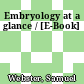 Embryology at a glance / [E-Book]