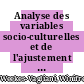 Analyse des variables socio-culturelles et de l'ajustement en Côte d'Ivoire [E-Book] /