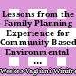 Lessons from the Family Planning Experience for Community-Based Environmental Education [E-Book] /